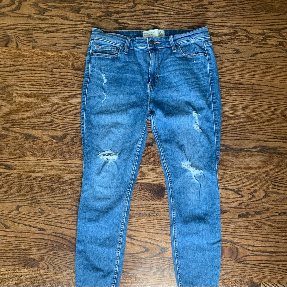 Abercrombie & Fitch Ankle Jeans (8R)